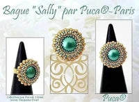 Cabochons par Puca, 14mm, Matte & Spotted Collections - The Argus Collection