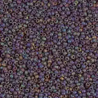 15/0 Miyuki Round Seed Beads 8.2g 15-0408, 15-0408F, 15-0409, 15-0409FR - The Argus Collection