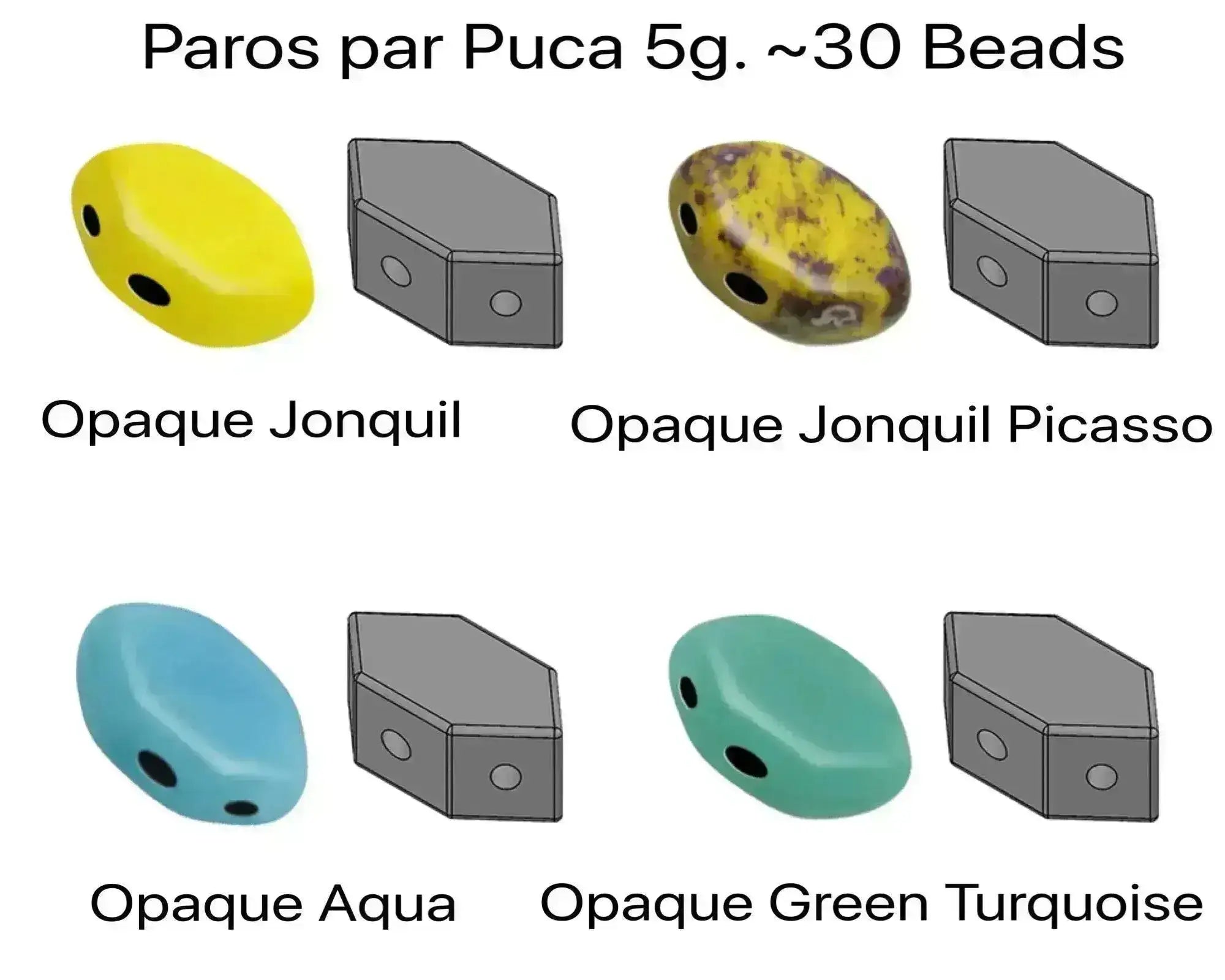 Paros par Puca 5g Opaques Collection - The Argus Collection