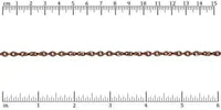 Twisted Curb Euro Chain, Antique Brass, Antique Copper, Antique Silver, Gold - The Argus Collection