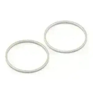 Circle Connectors, 20 or 25mm, Smooth, Geometric or Textured - The Argus Collection