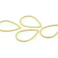 Tear Drop Connectors, 5 Finishes - The Argus Collection