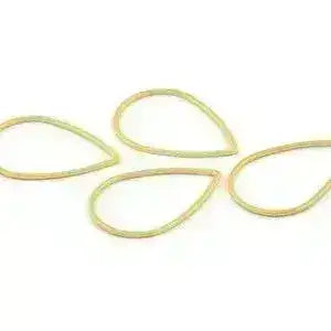 Tear Drop Connectors, 5 Finishes - The Argus Collection
