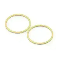 Circle Connectors, 20 or 25mm, Smooth, Geometric or Textured - The Argus Collection