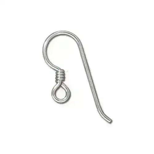 Sterling Silver or 14/20 Gold Filled Earring Wires with a Coil or Coil & 3mm Ball - The Argus Collection