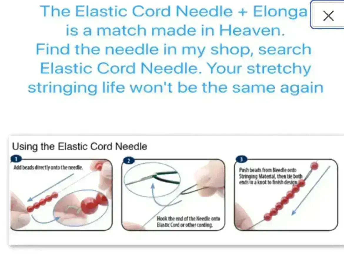 Elonga Stretch Cord, Floss, 4 Colour Multipcks - 5 meters each - The Argus Collection