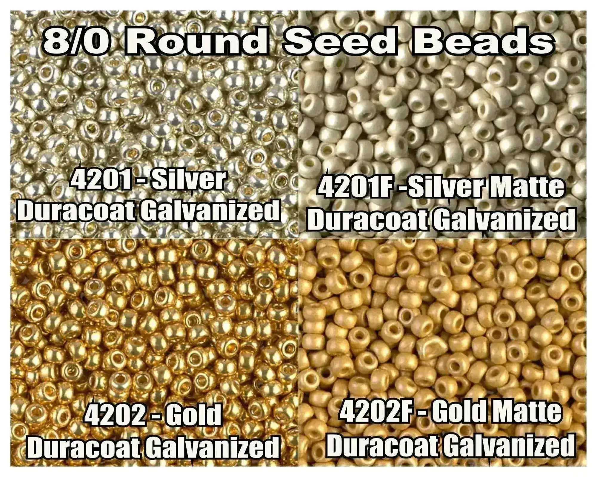 8/0 Miyuki Seed beads 10g. - The Argus Collection