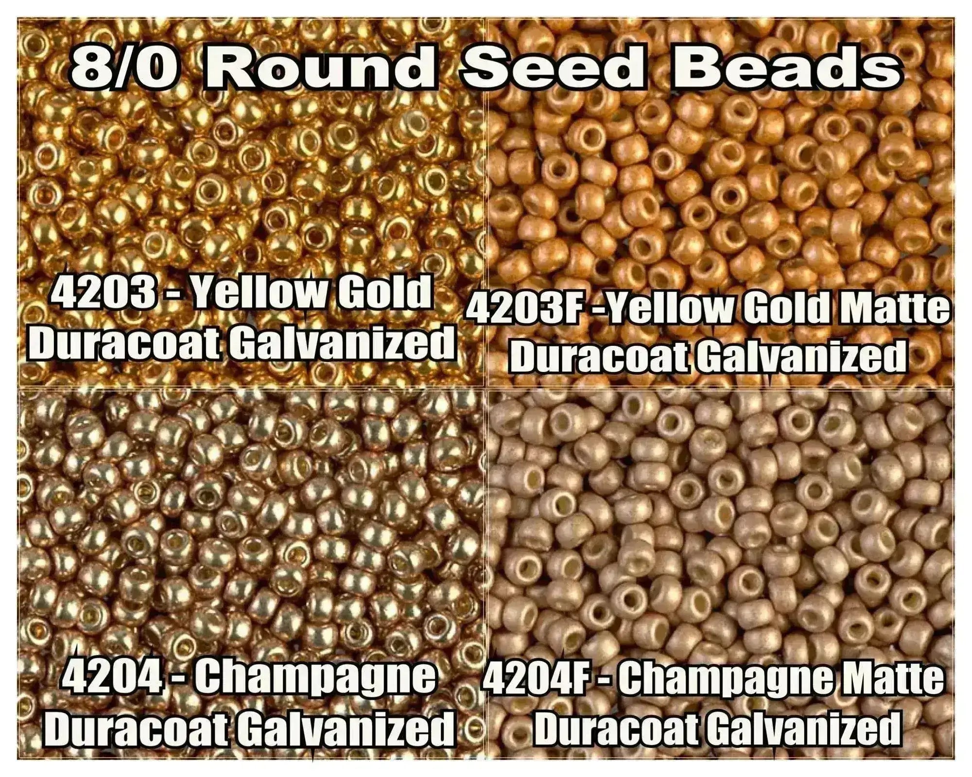8/0 Miyuki Seed beads 10g. - The Argus Collection