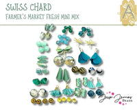 Farmers Market Fresh! Swiss Chard Mini Mix by Jesse James Beads - The Argus Collection