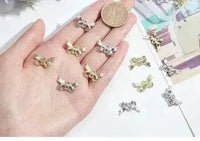 Bow Connector or Charm (2 Pcs) - The Argus Collection