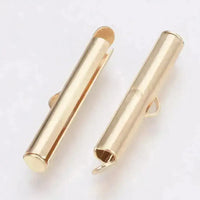 Cord Ends, Tube Slide Ends, Tube Clasp, 23 or 30mm - The Argus Collection
