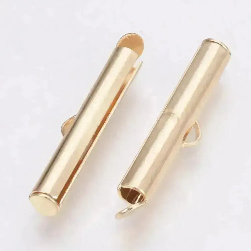 Cord Ends, Tube Slide Ends, Tube Clasp, 23 or 30mm - The Argus Collection