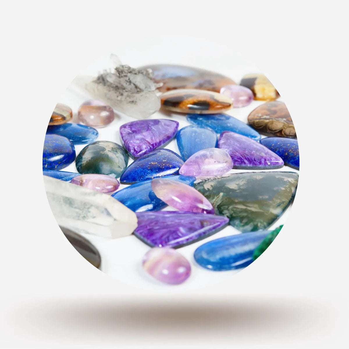 Semi-Precious Stones, Cabochons & Beads - The Argus Collection