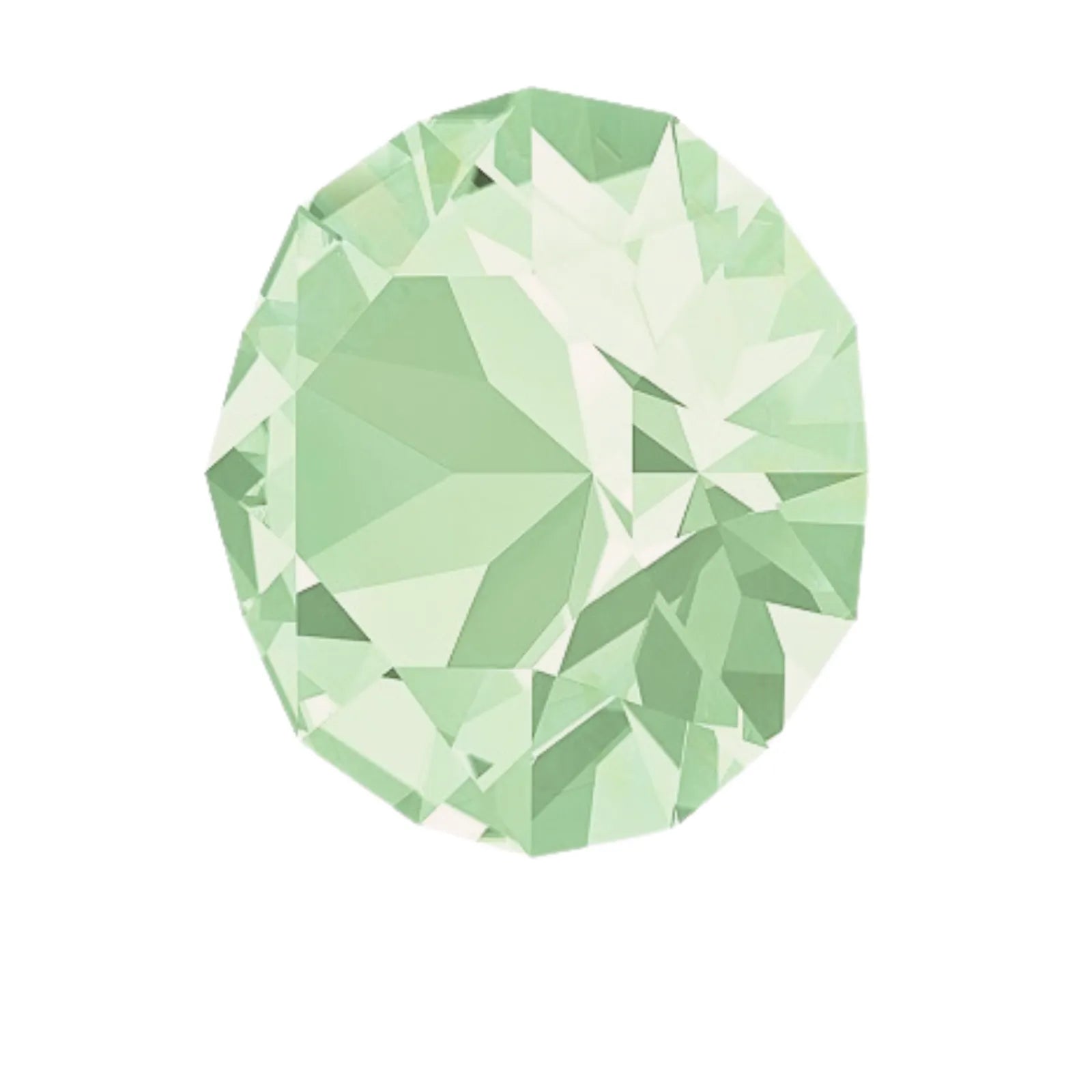 Crystal 1088 Chatons, 39ss, 8mm, Chrysolite by Brilliance (Austria), 2 Pcs. - The Argus Collection
