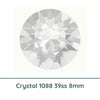Crystal 1088 Chatons, 39ss, 8mm, Crystal by Brilliance (Austria), 2 Pcs. - The Argus Collection