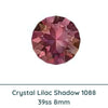 Crystal 1088 Chatons, 39ss, 8mm, Crystal Lilac Shadow by Brilliance (Austria), 2 Pcs - The Argus Collection
