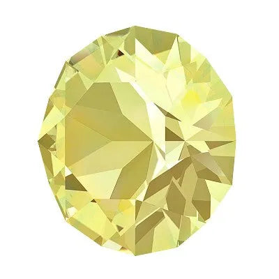 Crystal 1088 Chatons, 39ss, 8mm, Jonquil by Brilliance (Austria), 2 Pcs. - The Argus Collection