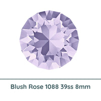 Crystal 1088 Chatons, 39ss, 8mm, Lavender by Brilliance (Austria), 2 Pcs. - The Argus Collection