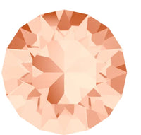Crystal 1088 Chatons, 39ss, 8mm, Light Peach by Brilliance (Austria) - The Argus Collection