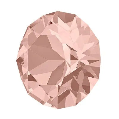 Crystal 1088 Chatons, 39ss, 8mm, Vintage Rose by Brilliance (Austria), 2 Pcs. - The Argus Collection