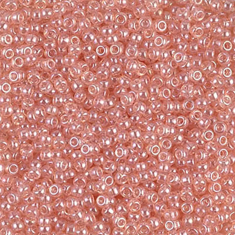 Miyuki 11/0 Seed Beads, 11-0366, Shell Pink Luster, 10g - The Argus Collection