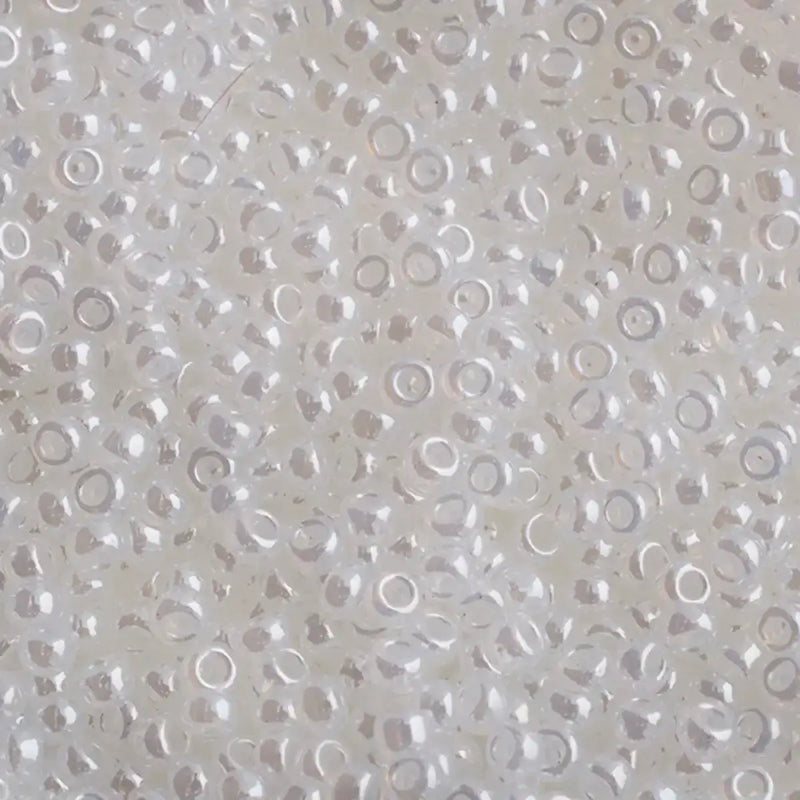 Miyuki 11/0 Seed Beads, 11-0511, Crystal Ceylon, 10g - The Argus Collection
