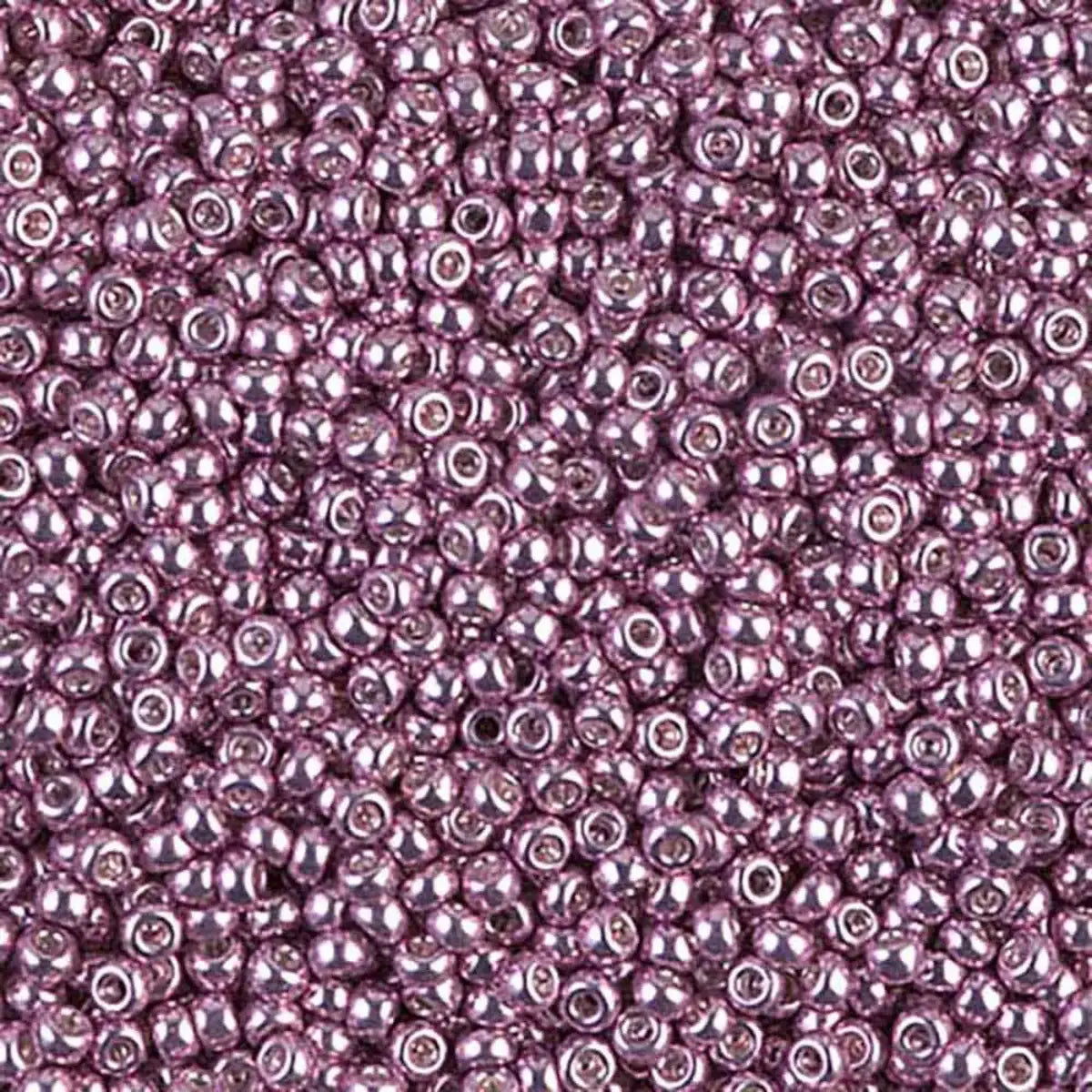 Miyuki 11/0 Seed Beads, 11-1061L, Galvanized Rose, 10g - The Argus Collection