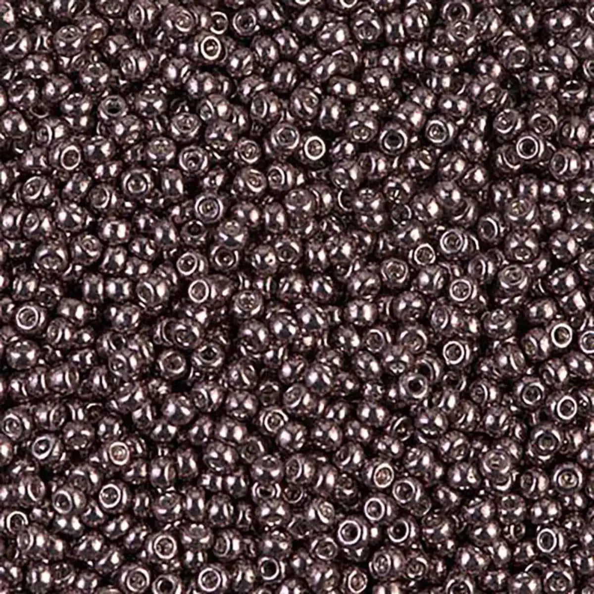 Miyuki 11/0 Seed Beads, 11-1088, Galvanized Brown, 10g - The Argus Collection
