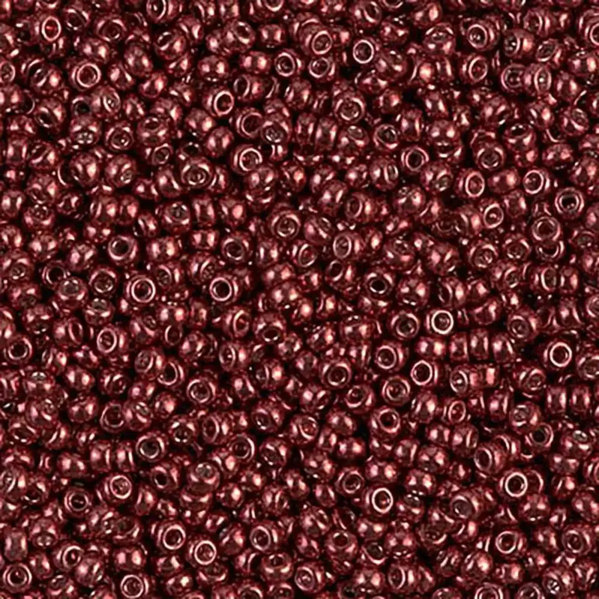 Miyuki 11/0 Seed Beads, 11-1089, Galvanized Wine, 10g - The Argus Collection