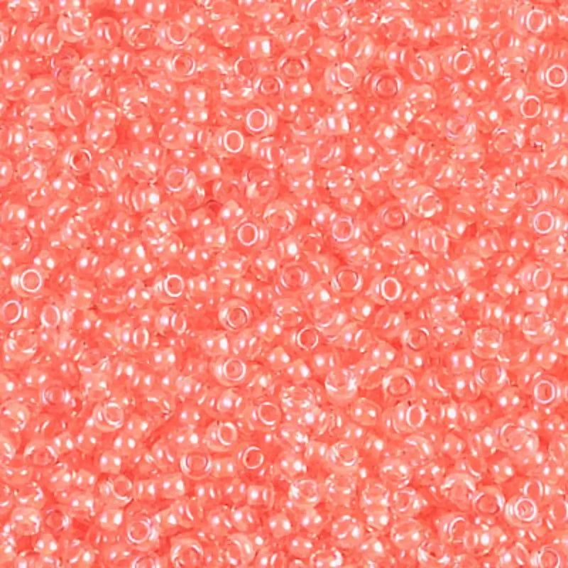Miyuki 11/0 Seed Beads, 11-1122, Luminous Flamingo, 10g - The Argus Collection