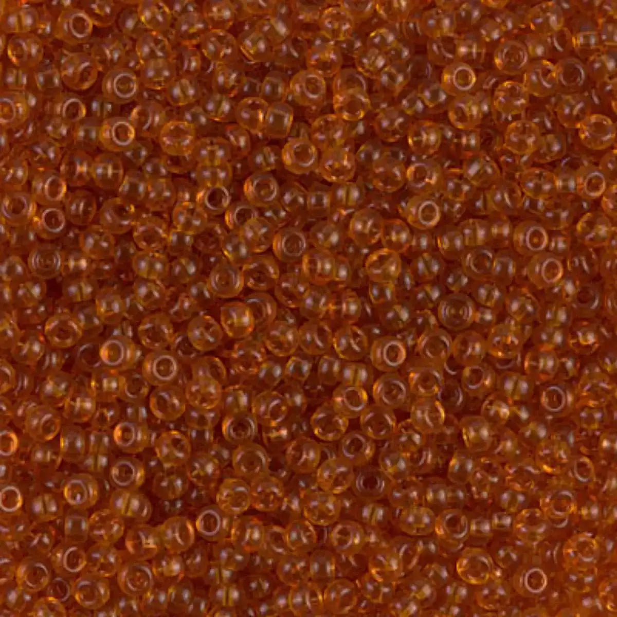 Miyuki 11/0 Seed Beads, 11-0133, Transparent Topaz, 10g - The Argus Collection