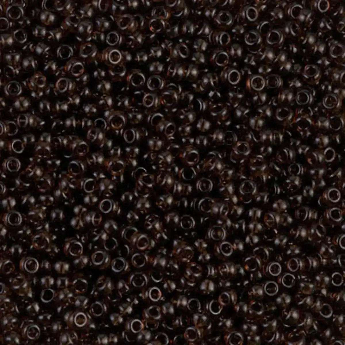 Miyuki 11/0 Seed Beads, 11-0135, Transparent Root Beer, 10g - The Argus Collection