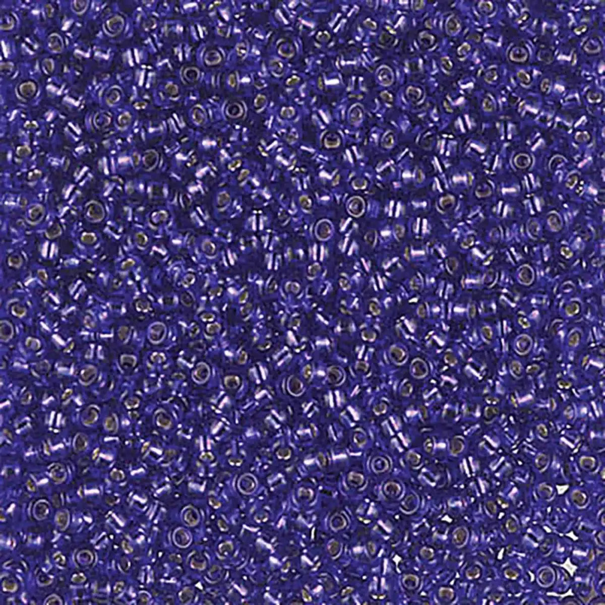 Miyuki 11/0 Seed Beads, 11-1446, Silver Lined Red Violet, 10g - The Argus Collection