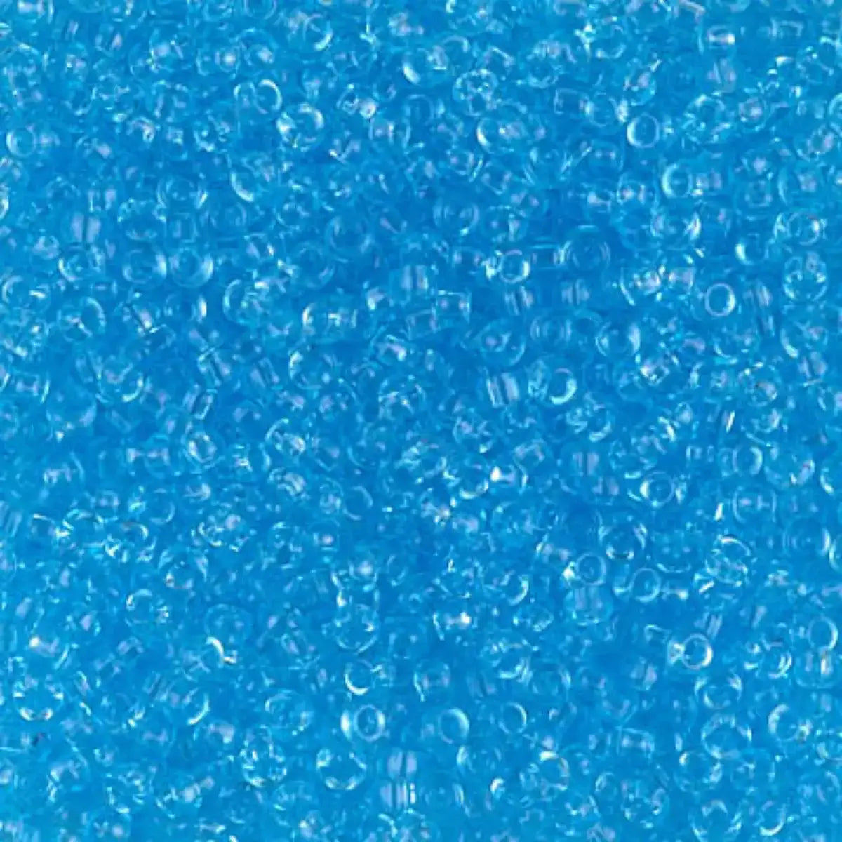 Miyuki 11/0 Seed Beads, 11-0148, Transparent Light Blue, 10g - The Argus Collection
