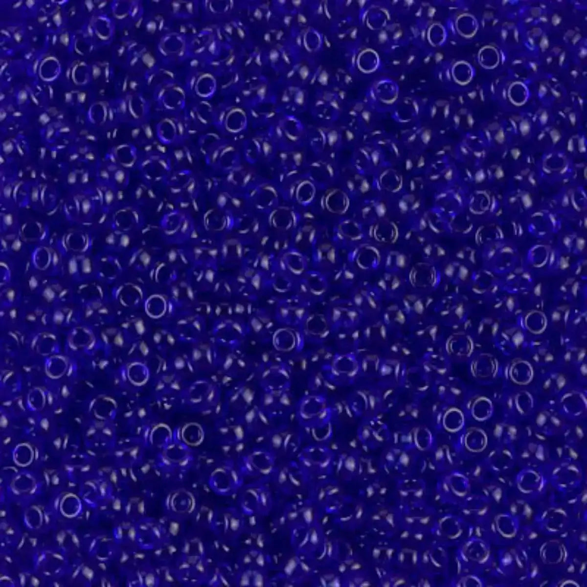 Miyuki 11/0 Seed Beads, 11-0151, Transparent Cobalt, 10g - The Argus Collection