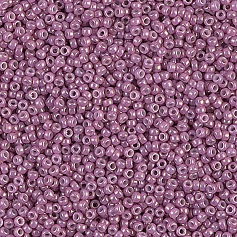 Miyuki 11/0 Seed Beads, 11-1867, Opaque Dark Orchid Luster, 10g - Miyuki 11/0 Seed Beads, 11-1867, Opaque Dark Orchid Luster, 10g - Default Title , The Argus Collection