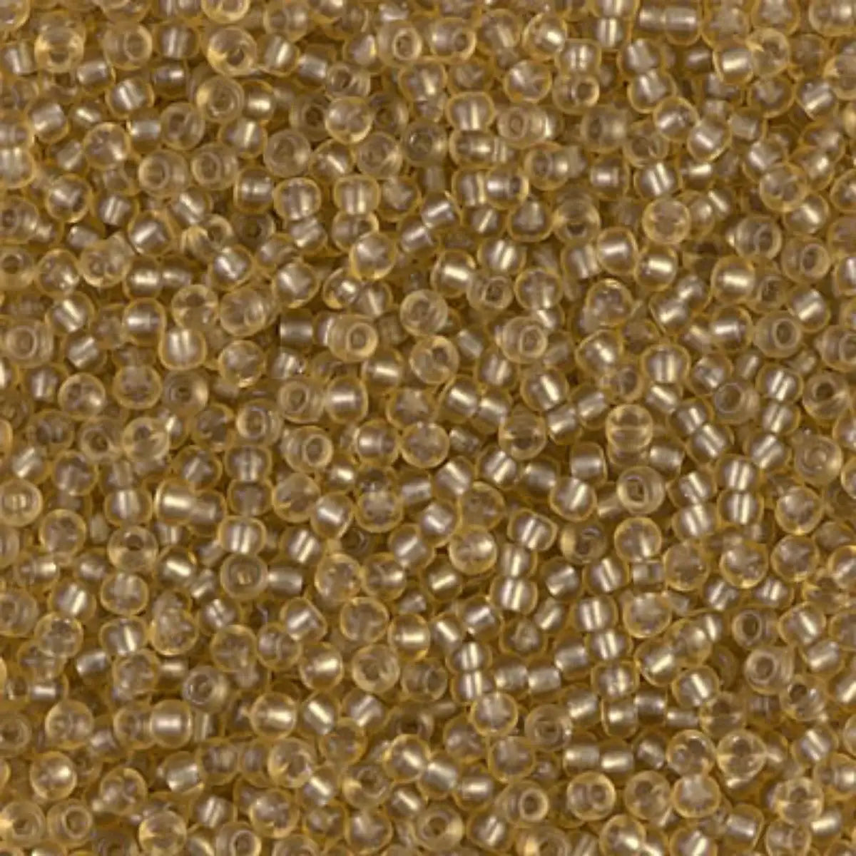 Miyuki 11/0 Seed Beads, 11-1925, Semi-Matte Silver-Lined Light Topaz, 10g - Miyuki 11/0 Seed Beads, 11-1925, Semi-Matte Silver-Lined Light Topaz, 10g - Default Title , The Argus Collection