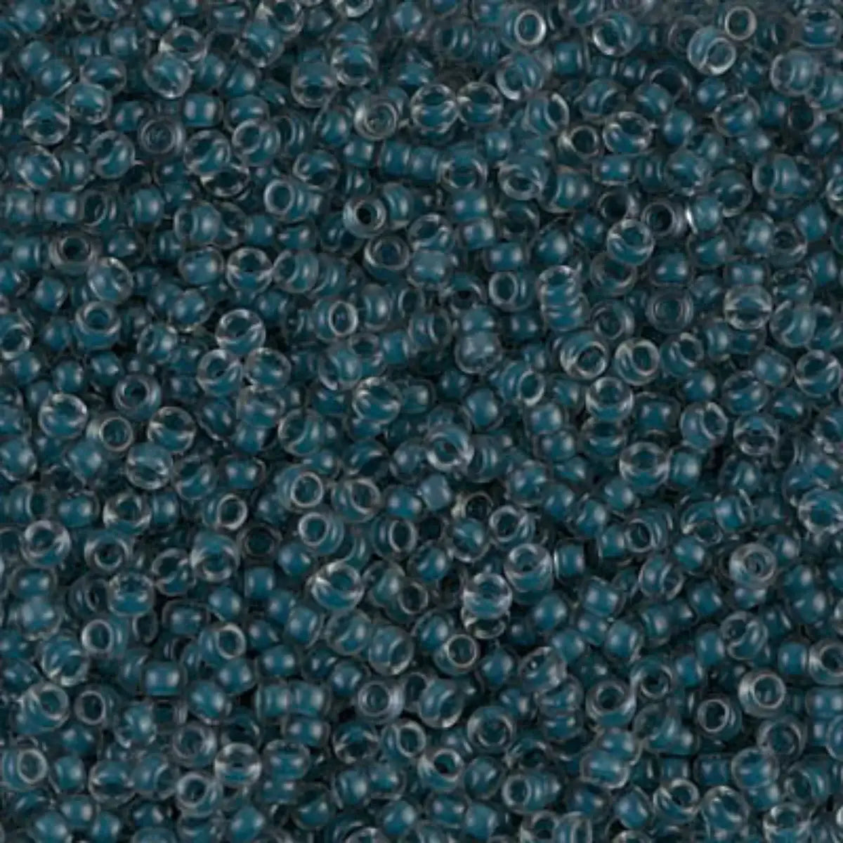 Miyuki 11/0 Seed Beads, 11-1938, Semi-Matte Slate Blue-Lined Grey, 10g - Miyuki 11/0 Seed Beads, 11-1938, Semi-Matte Slate Blue-Lined Grey, 10g - Default Title , The Argus Collection