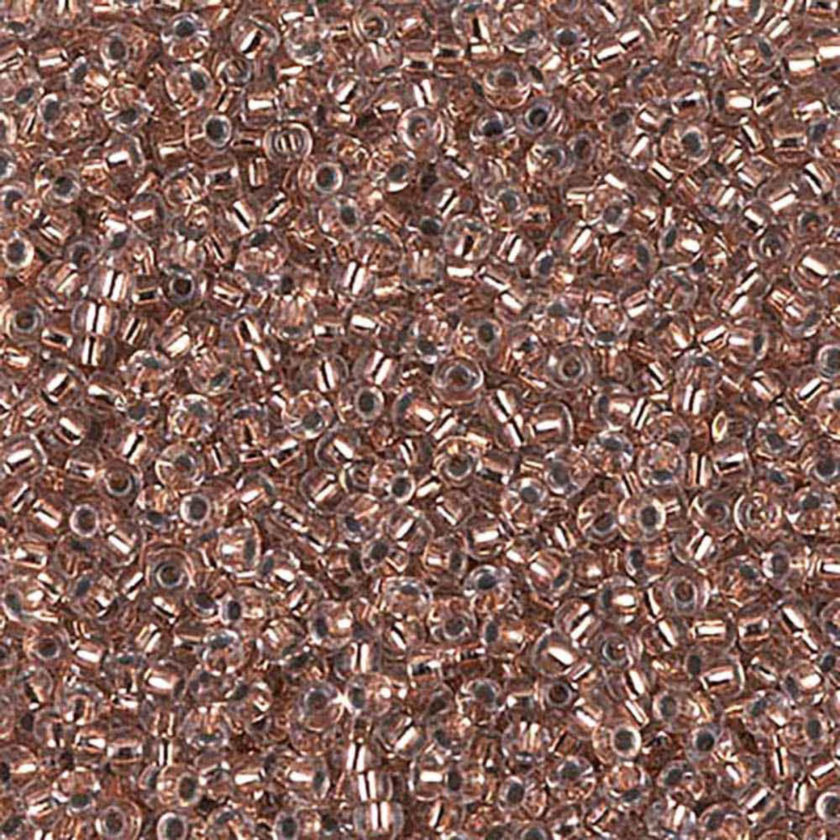 Miyuki 11/0 Seed Beads, 11-0197, Copper Lined Crystal, 5g