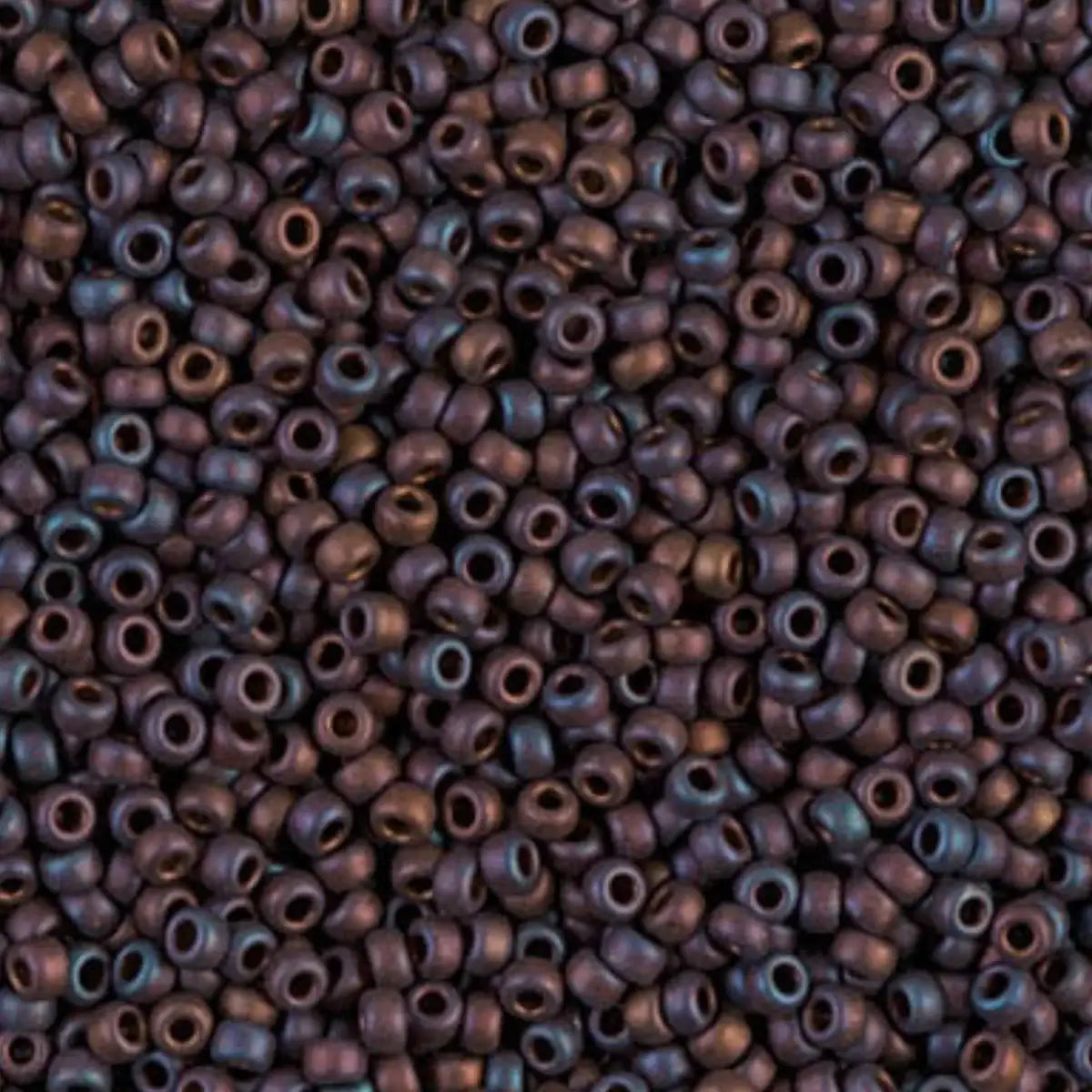 Miyuki 11/0 Seed Beads, 11-2005, Matte Metallic Dark Raspberry Iris, 10g - Miyuki 11/0 Seed Beads, 11-2005, Matte Metallic Dark Raspberry Iris, 10g - Default Title , The Argus Collection