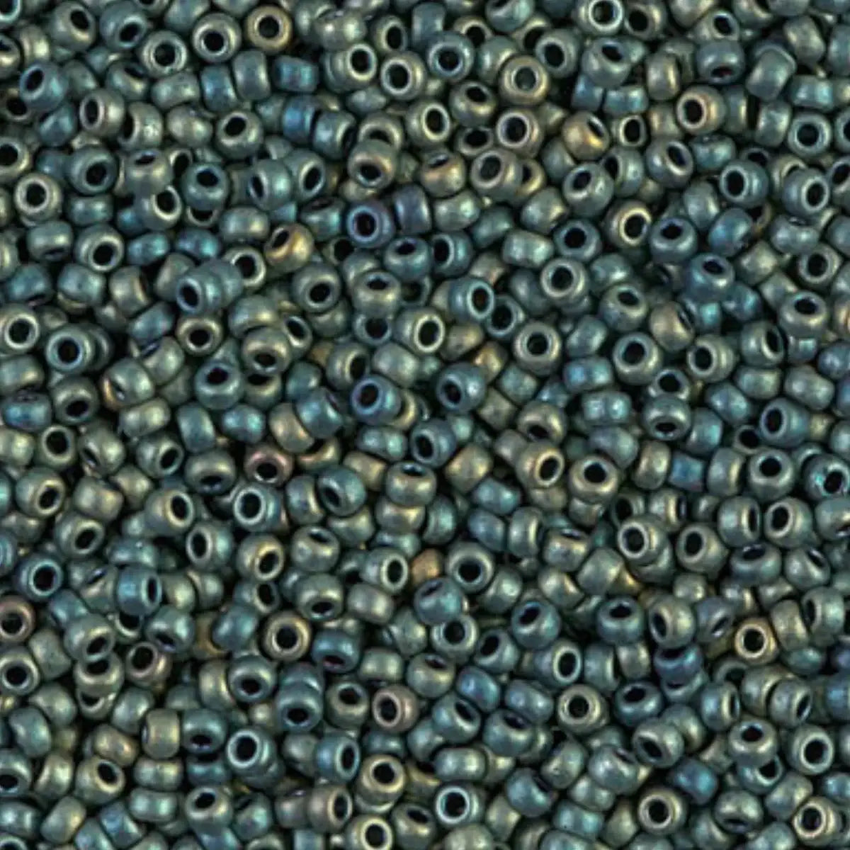Miyuki 11/0 Seed Beads, 11-2008, Matte Metallic Patina Iris, 10g - Miyuki 11/0 Seed Beads, 11-2008, Matte Metallic Patina Iris, 10g - Default Title , The Argus Collection