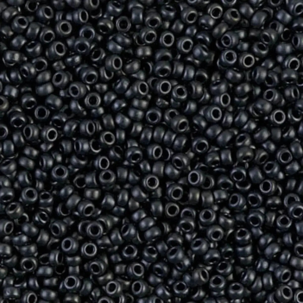 Miyuki 11/0 Seed Beads, 11-2010, Matte Dark Gray, 10g - Miyuki 11/0 Seed Beads, 11-2010, Matte Dark Gray, 10g - Default Title , The Argus Collection