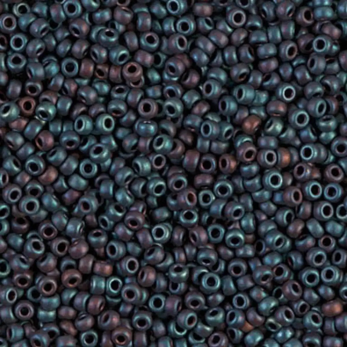 Miyuki 11/0 Seed Beads, 11-2018, Matte Metallic Purple Iris, 10g - Miyuki 11/0 Seed Beads, 11-2018, Matte Metallic Purple Iris, 10g - Default Title , The Argus Collection