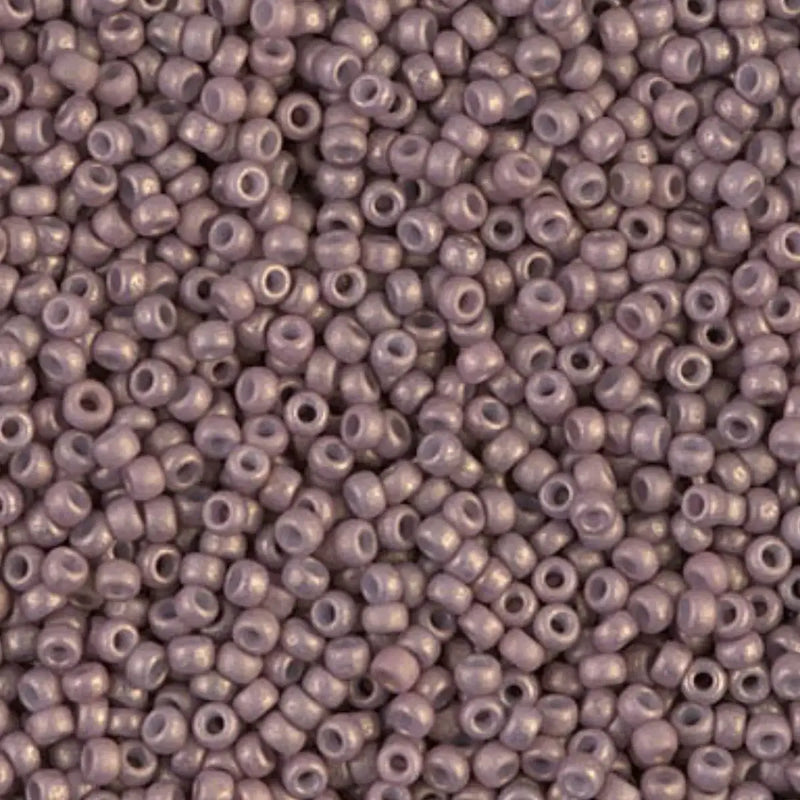 Miyuki 11/0 Seed Beads, 11-2027, Matte Fancy Frosted Palest Cocoa, 10g - Miyuki 11/0 Seed Beads, 11-2027, Matte Fancy Frosted Palest Cocoa, 10g - Default Title , The Argus Collection