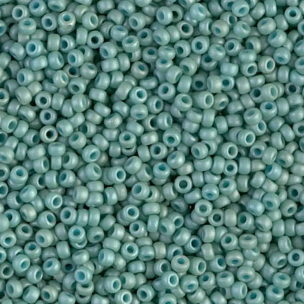 Miyuki 11/0 Seed Beads, 11-2028, Matte Seafoam Luster, 10g - Miyuki 11/0 Seed Beads, 11-2028, Matte Seafoam Luster, 10g - Default Title , The Argus Collection