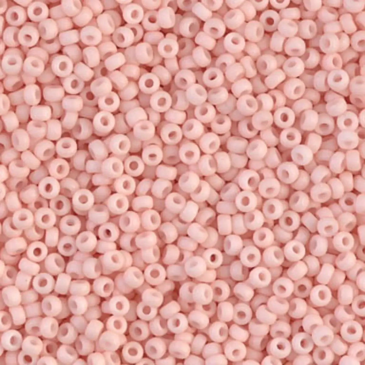 Miyuki 11/0 Seed Beads, 11-2036, Matte Light Tea Rose, 10g - Miyuki 11/0 Seed Beads, 11-2036, Matte Light Tea Rose, 10g - Default Title , The Argus Collection