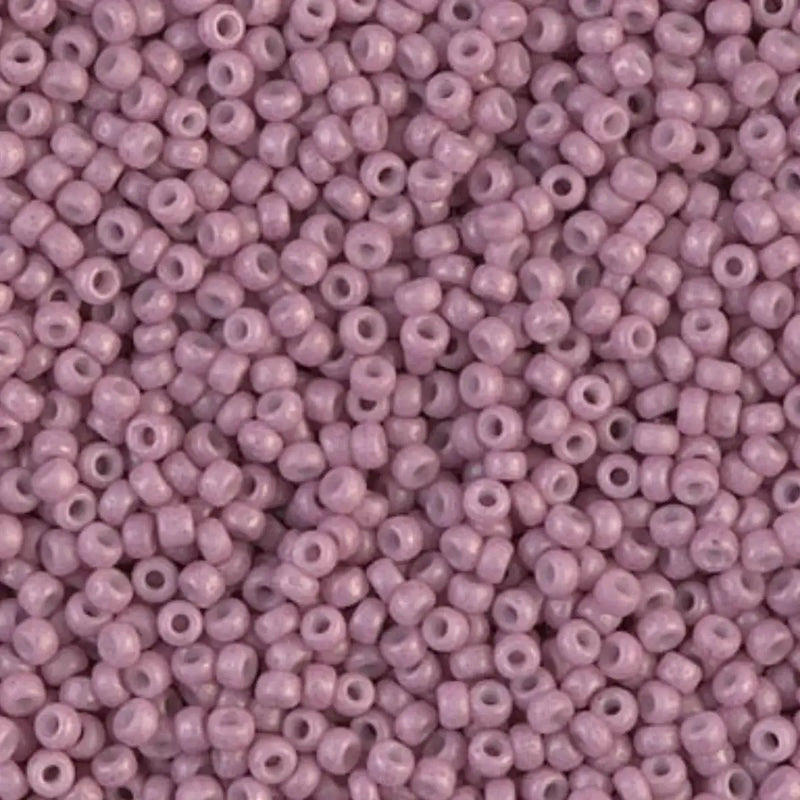 Miyuki 11/0 Seed Beads, 11-2037, Matte Opaque Rose, 10g - Miyuki 11/0 Seed Beads, 11-2037, Matte Opaque Rose, 10g - Default Title , The Argus Collection