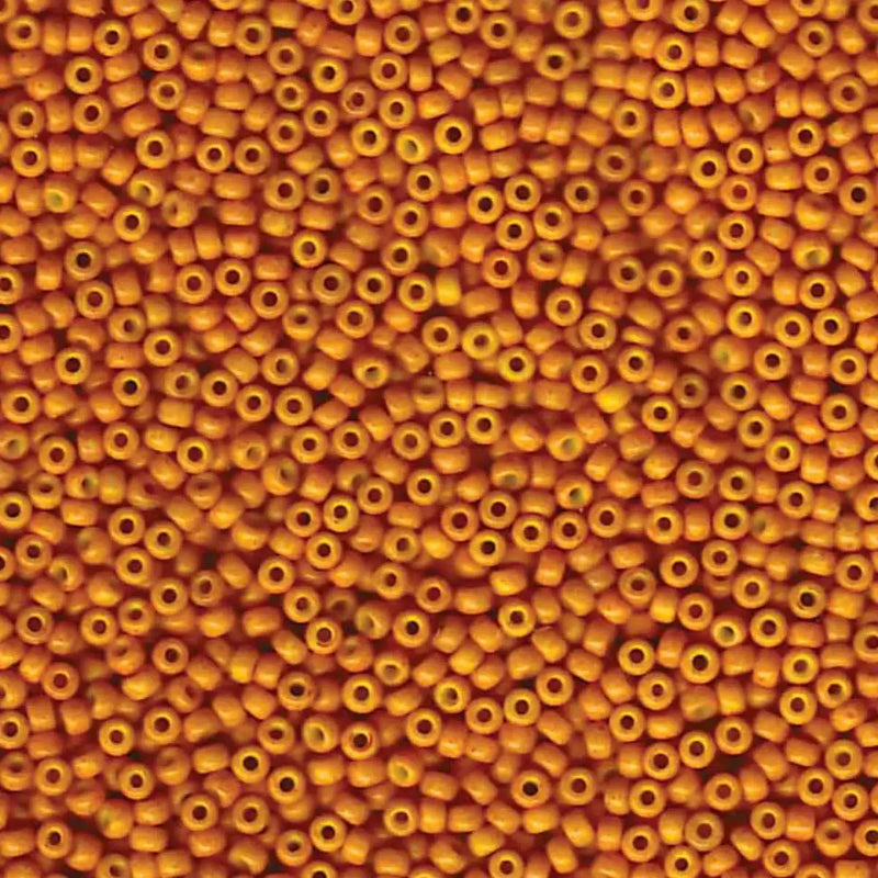 Miyuki 11/0 Seed Beads, 11-2041, Special Dyed Pale Pumpkin, 10g - Miyuki 11/0 Seed Beads, 11-2041, Special Dyed Pale Pumpkin, 10g - Default Title , The Argus Collection