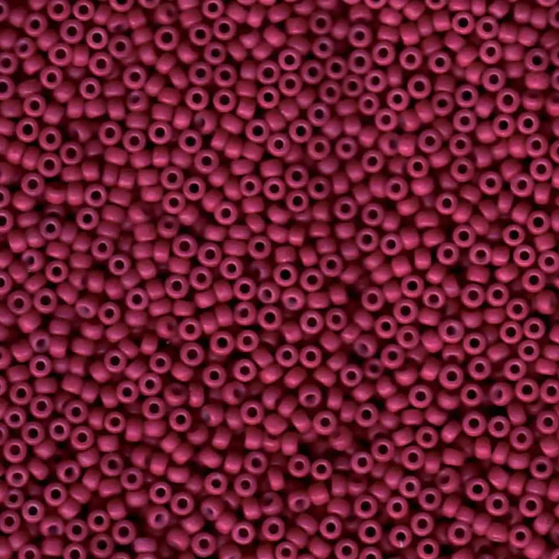 Miyuki 11/0 Seed Beads, 11-2047, Special Dyed Wine, 10g - Miyuki 11/0 Seed Beads, 11-2047, Special Dyed Wine, 10g - Default Title , The Argus Collection