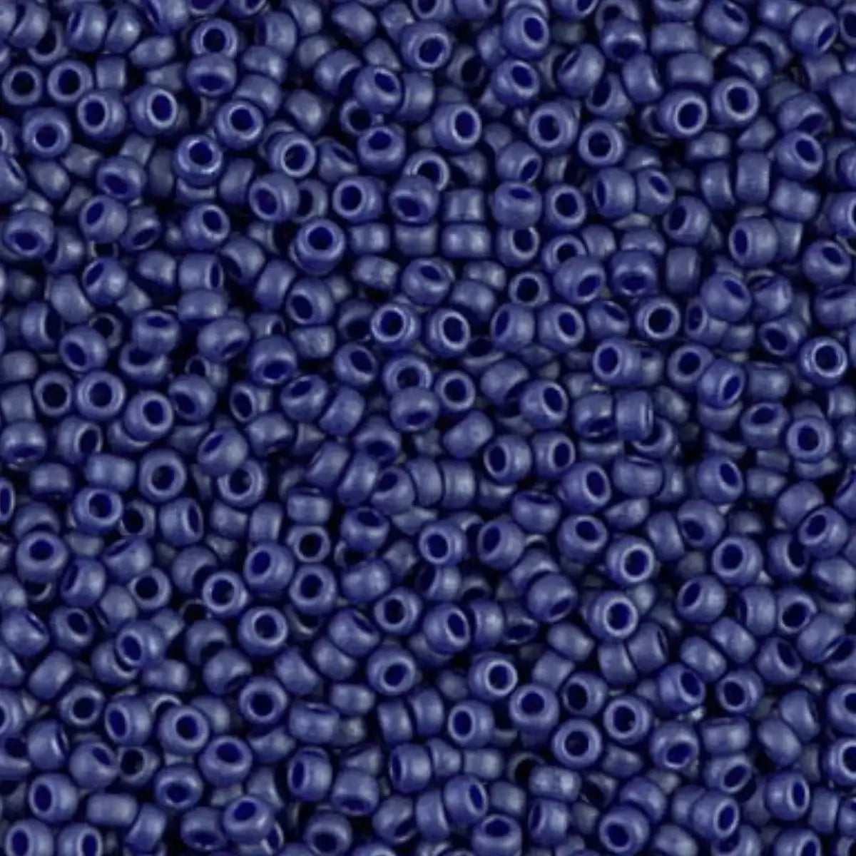 Miyuki 11/0 Seed Beads, 11-2075, Matte Cobalt, 10g - Miyuki 11/0 Seed Beads, 11-2075, Matte Cobalt, 10g - Default Title , The Argus Collection